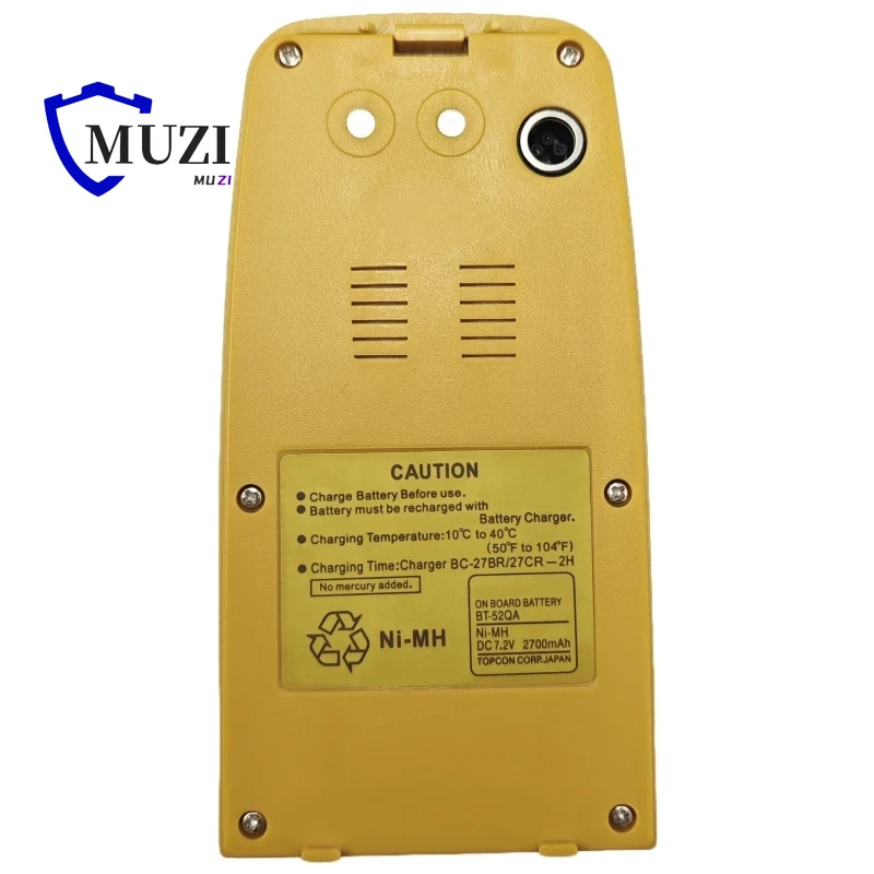 2 uds batería BT-52QA BT52Q BT-52Q BT52QA Ni-MH recargable para GTS-330/3000 GPT -3000 3100 3200 Series estaciones totales 3 pines