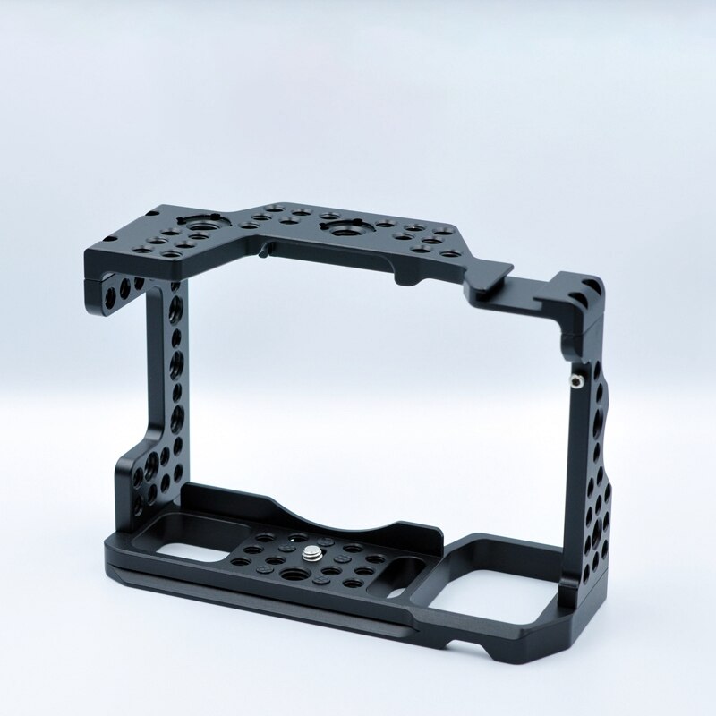 Gaiola da câmera dslr com furo de localização arri 4/1 8/3 threads buraco para sony a9 a7m3 a7r3 a7r iii a7m iii