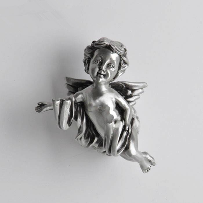 Wieszaki starożytny kolor cyny wieszak na ręcznik wieszak na ubrania wieszak na drzwi klasyczny anioł dekoracja na ścianę robić domu półka łazienkowa MB-0782T: Robe Hook