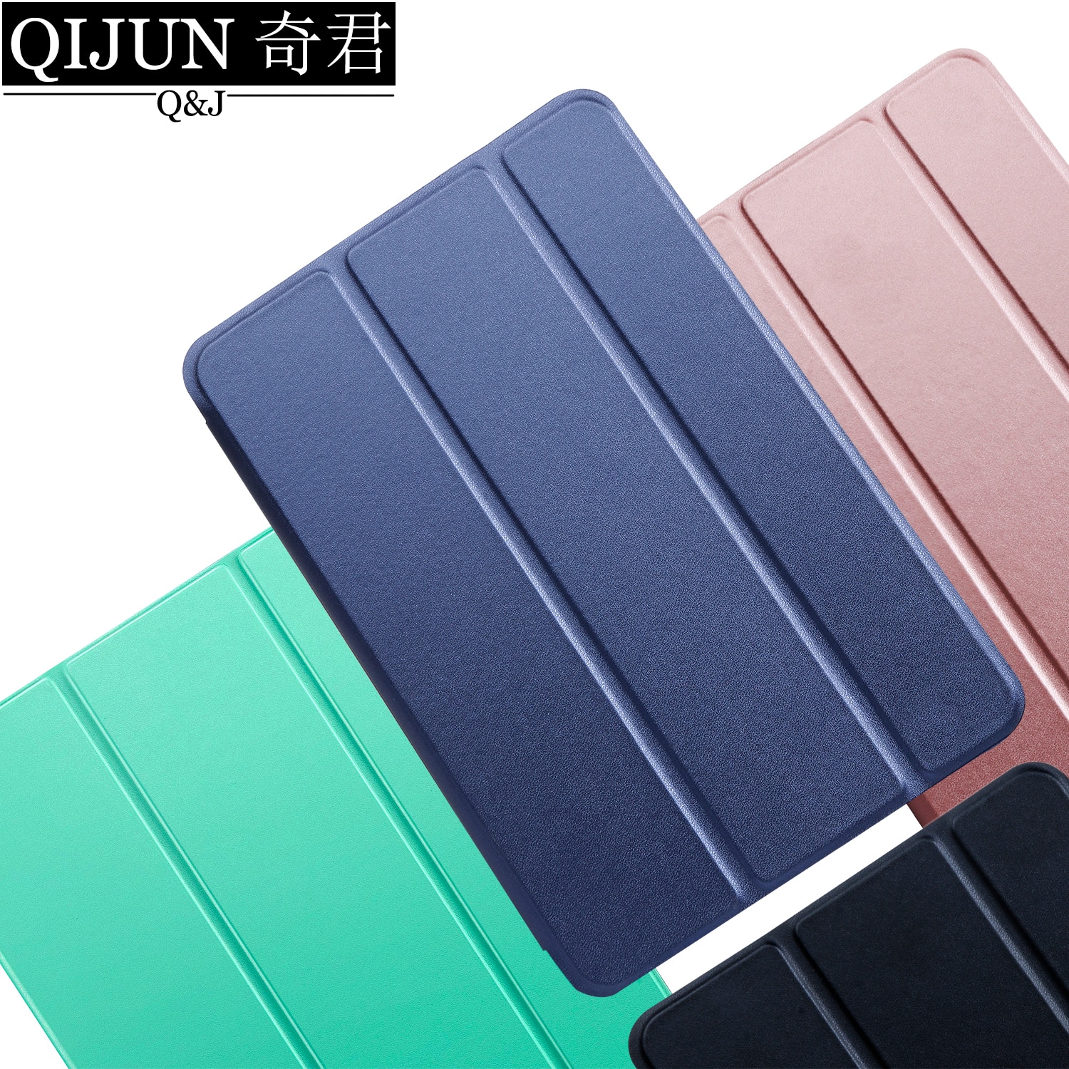 Tablette étui pour samsung Galaxy Tab A 10.1 Auto intelligent sommeil réveil funda Trifold support solide couverture capa peau pour SM-T510/T515