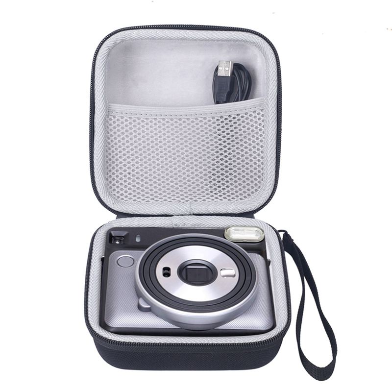 Protective Case For Fujifilm Instax Square SQ6 Instant Film Camera Mini Travel Carrying Bag Shell With Hand Strap Pouch Cases