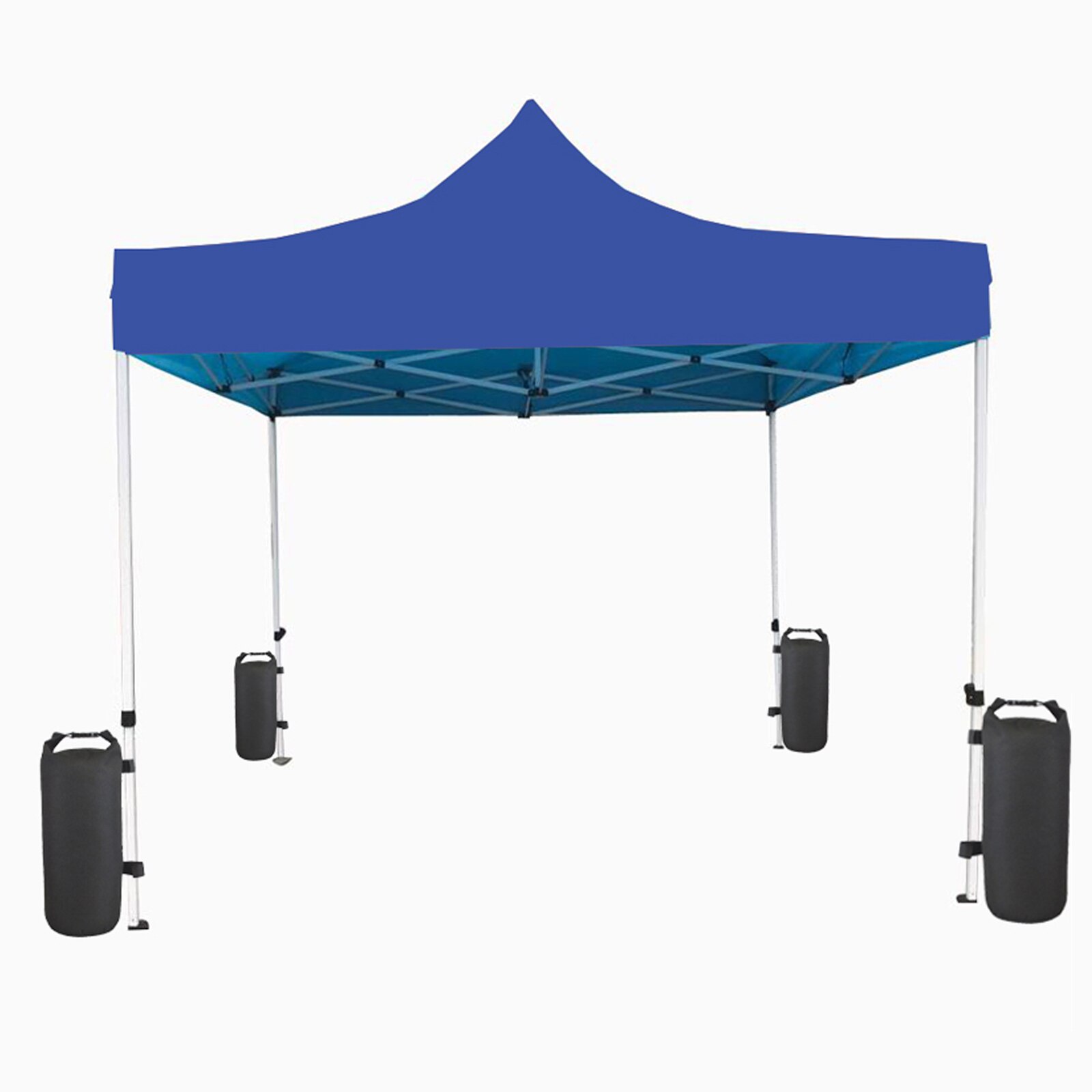 4Stck Winddicht Baldachin Zelt Schutz Gewichte Sandsäcke Sand Taschen für Terrasse Strand Garten Camping draussen Aktivitäzehn 16x9in