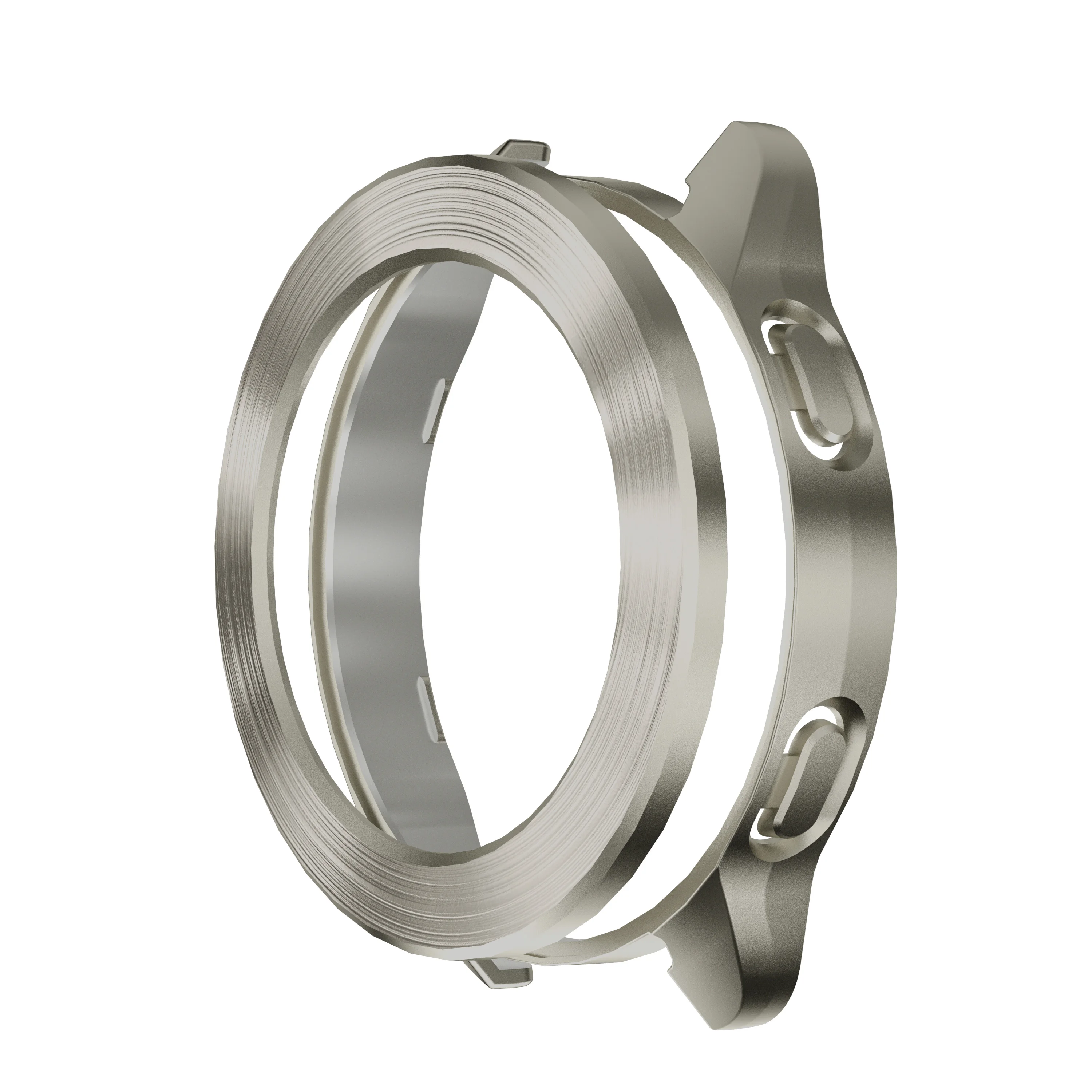 Abdeckung für Xiaomi Mi Uhr S3 fallen Zubehör PC Schutz Hülse für Mi Uhr S3 Galvani Draht Zeichnung Hohl fallen + lünette: Blau Rosa