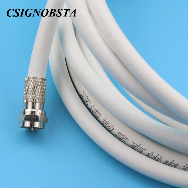 Cable Coaxial de de 10 metros de largo SYWV75-5, Cable de antena Coaxial de baja pérdida para repetidor de señal móvil, amplificador