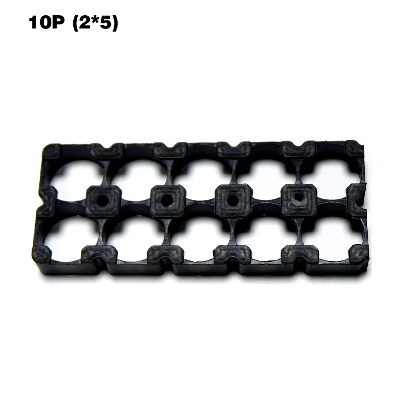 Li-ion battery 18650 holder 2-row series 18650 batery holder (integrated) For 18650 battery pack Fireproof materials