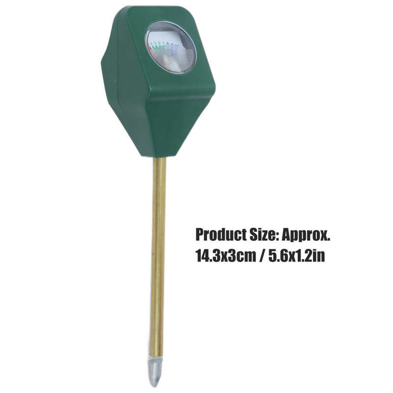 Soil Hygrometer Soil Detector Lightweight Good Stability Pointer Display Farm Orchard Garden Moisture Acidity Tester Soil Tester