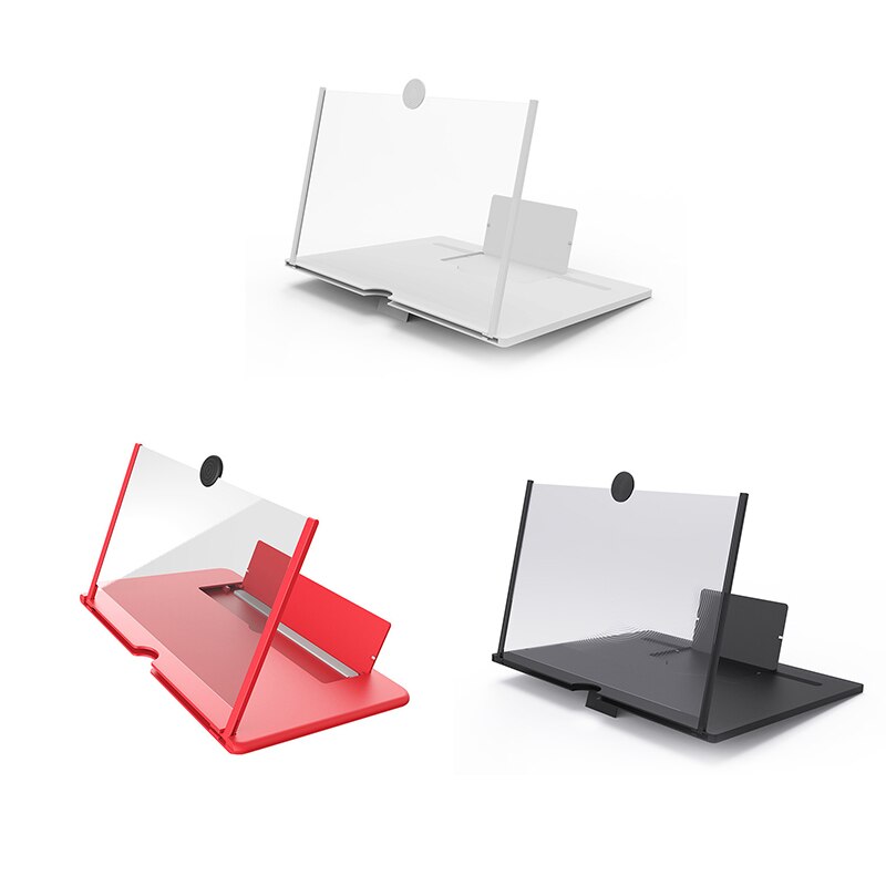 10 Inch / 12 Inch 3D Phone Screen Amplifier Mobile Portable Universal Screen Magnifier For Cell Phone Screen Expander Magnifying