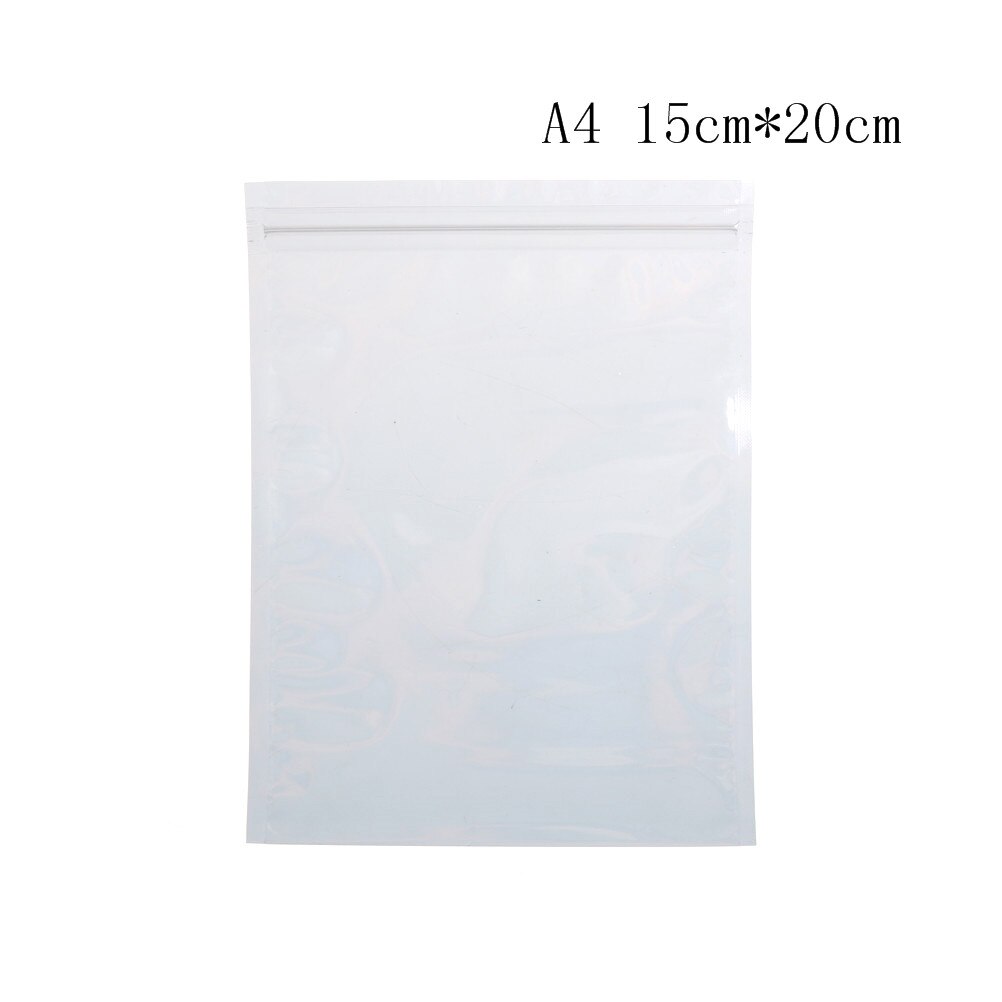 10pcs 5Sizes Anti-Static Shielding Bags ESD Antistatic Package Bag Zip Lock Zipper Pack Anti Static Storage Bags For Hard Drives: A4