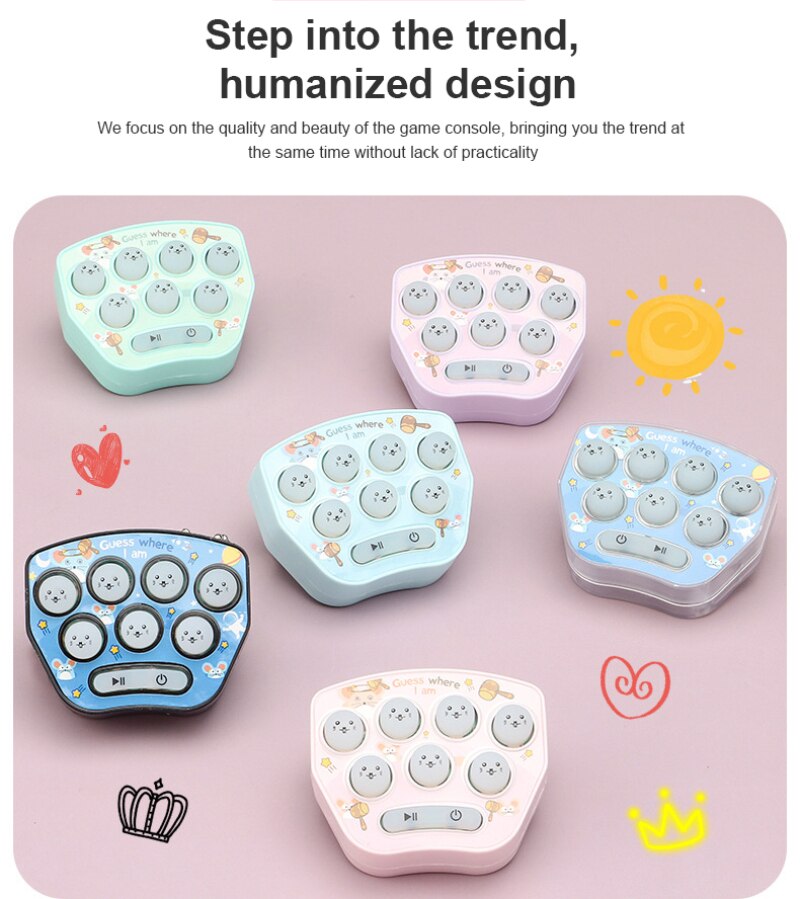 children's puzzle interactive game baby memory training memory game machine