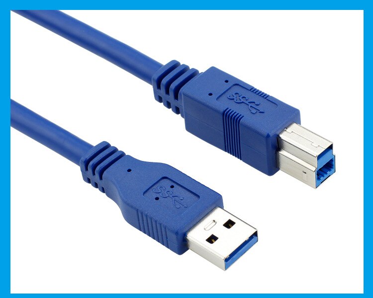 USB 3.0 A Male AM to USB 3.0 B Type Male BM USB3.0 Cable 0.3m 0.6m 1m 1.5m 1.8m 3m 5m 1ft 2ft 3ft 5ft 6ft 10ft 30cm 1 3 5 Meters