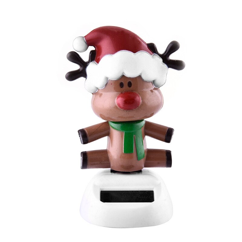 Solar Power Shaking Head Panda Frog Shake Head Cute Animals Toys For Car Interior Ornaments Car-Styling