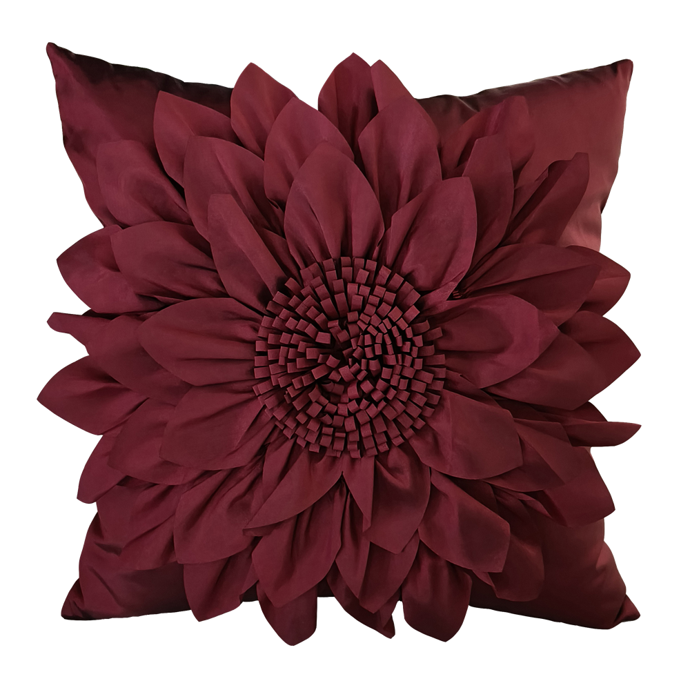 Capas de almofada decorativas bege para sofá 3d girassol capa de almofada luxo artesanal cama sofá bohemia taupe fronha: green