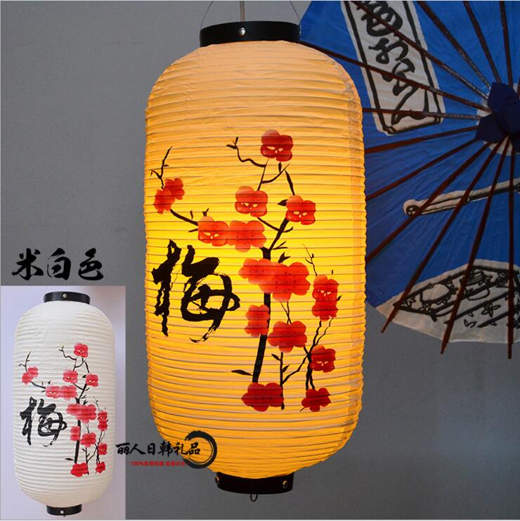 Waterproof Paper Lamp Hang Light Satin Bar Decor Pub House Decor Japan PubHouse Paper Lantern Large size