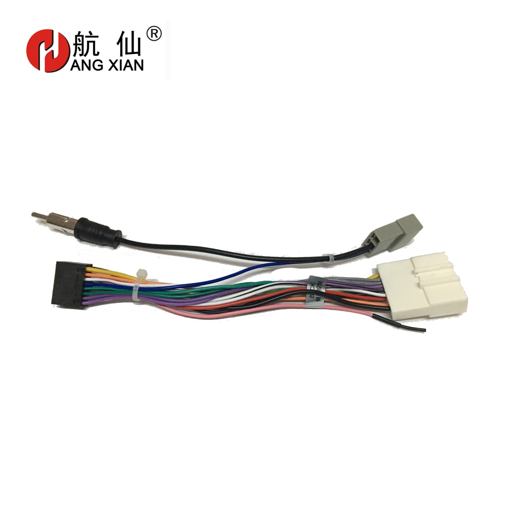 Auto Stereo Vrouwelijke ISO Radio Plug Power Adapter Kabelboom Speciaal Voor Nissan Tiida ISO harness power kabel