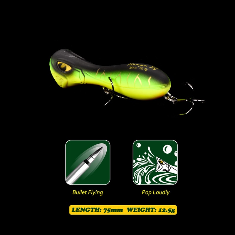 Keinotekoinen syötti popper vieheet kalastukseen top water syöttejä plopper viehe crankbait minnow swimbait isca pesca meriahven kalastus