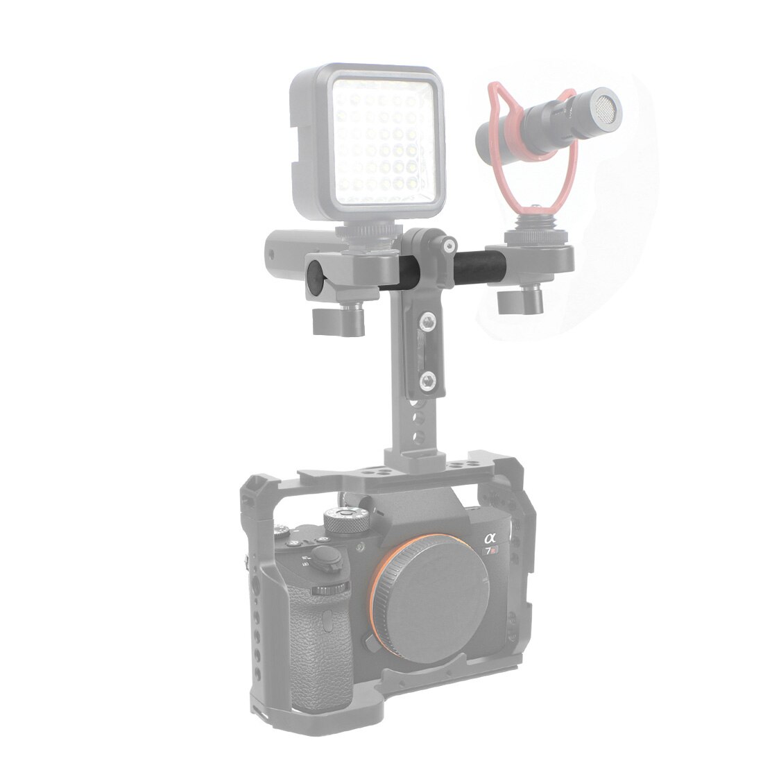 1Pcs 10Cm/25Cm/30Cm/40Cm Carbon Fiber Buis Staaf Voor Dia 15mm Rod Rail System Follow Focus Camera Kooi Kit