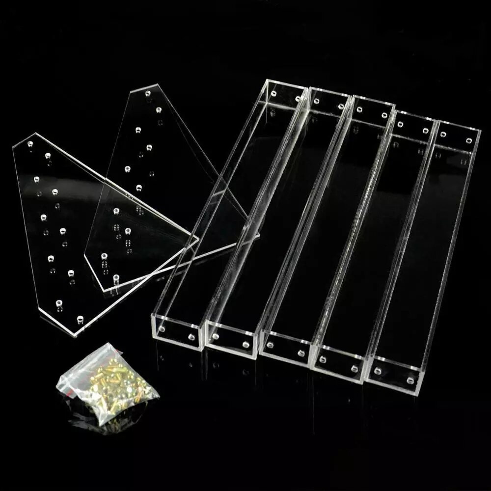 5/6/7 Lagen Acryl Nagellak Display Organisator Plank Clear Cosmetische Display Rack Holder Frame Sieraden Stand Opbergdoos