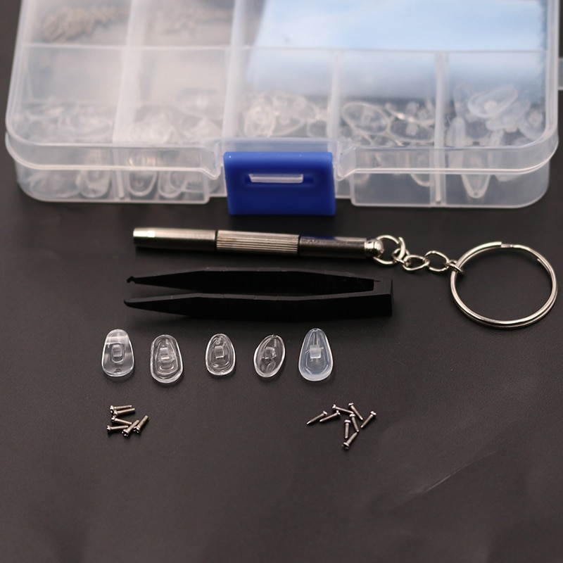 Pehmeät nenätyynyt silmälaseihin silikoniset nenätyynyt silmälaseihin aurinkolasien ruuvit