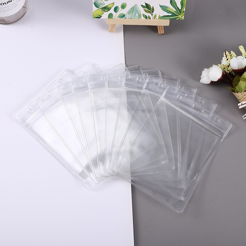 1pcs Clear Card Protector Cover Credit ID Card Holder PVC Transparent Business Card Case for Women Men