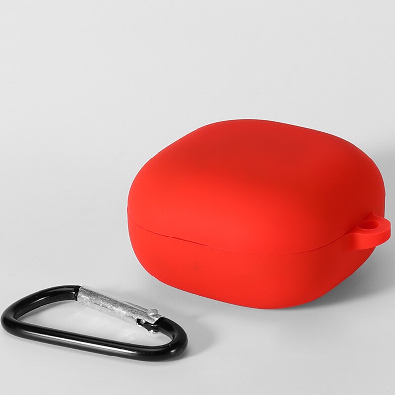 Étui en Silicone pour Samsung Galaxy buds 2, mignon, coque, accessoires, protection antichute, antichoc: red