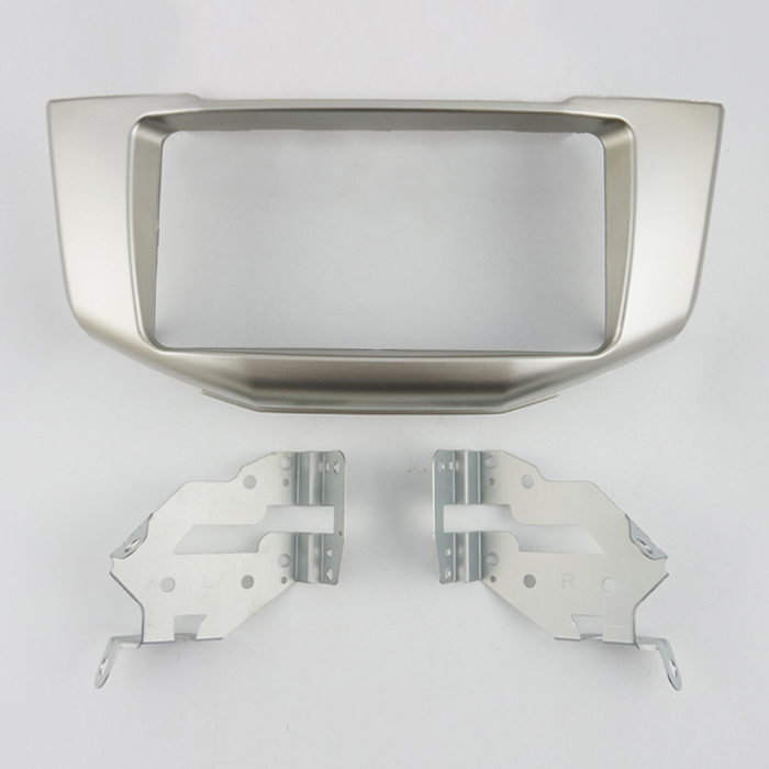 Bil fascia radio panel for toyota harrier 2003 ; lexus rx -300/330/350/400h 2003 dash kit install facia plate bezel trim