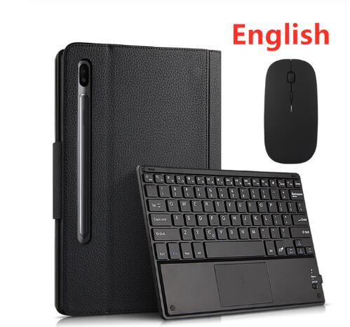 Tab S6 10,5 Fall Für Samsung Galaxy Tab S6 10,5 SM-T860 SM-T865 Bluetooth tastatur Schutzhülle PU Leder tablet Fall