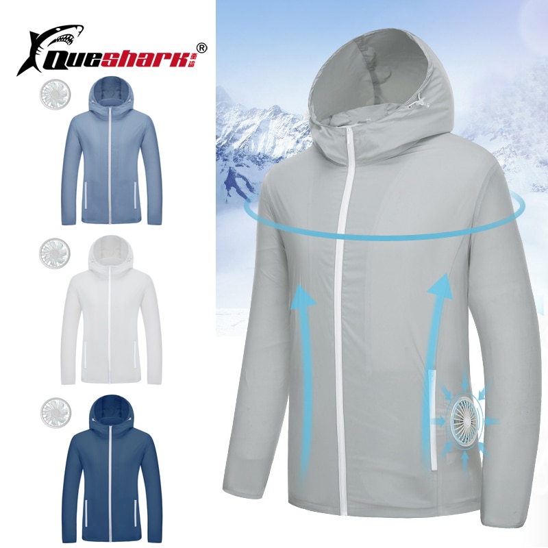 Airconditioning, visjack, usb-koelkast, geconditioneerde ventilator, hoge temperatuur buitenkleding, beschermende kleding tegen de zon