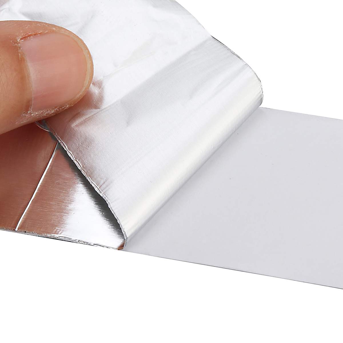 5cm x 20m klej samochodowy Motorcycl aluminium uszczelnienie taśma foliowa pasek odporność kanał naprawa narzędzie ciepła wydechowy tłumik robić rury zawinąć systemy