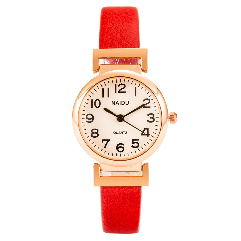 Shifenmei Horloges Vrouwen Mode Horloge Meisje Horloge Quartz Horloge Vrouw Lederen Dames Armband Klok Relogio Feminino: S1113-4