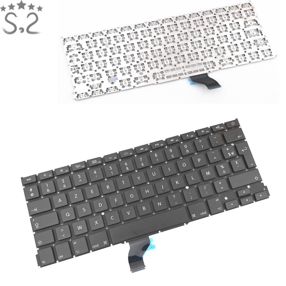 Keyboards For Macbook Pro Retina 13" A1502 Keyboard Replacement French/German/Italian/Koran/Russian/Spanish/UK/US/Arabic/Turkish