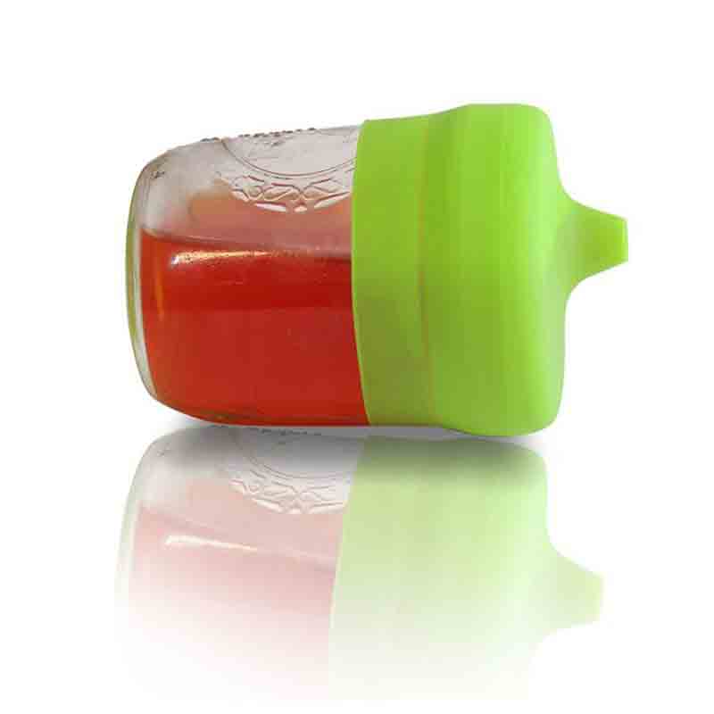 Silikon barn baby sippy lock återanvändbara silikon stretchbar läckagetät kopp för barn vattenflaska tillbehör