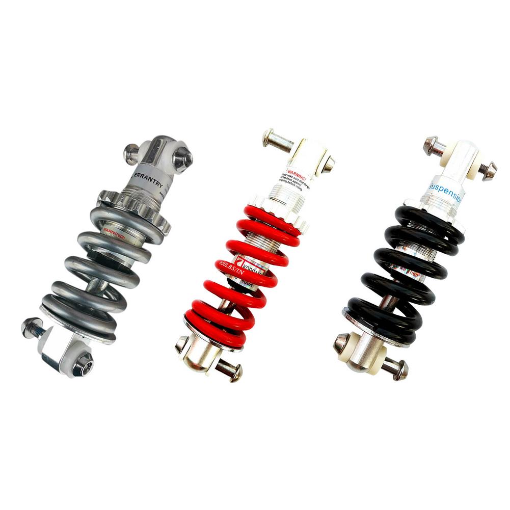 Universal Bicycle Rear Shocks Suspension Bumper Bike Frame Spring Shock Damper Absorber On For MTB Modification Accessories