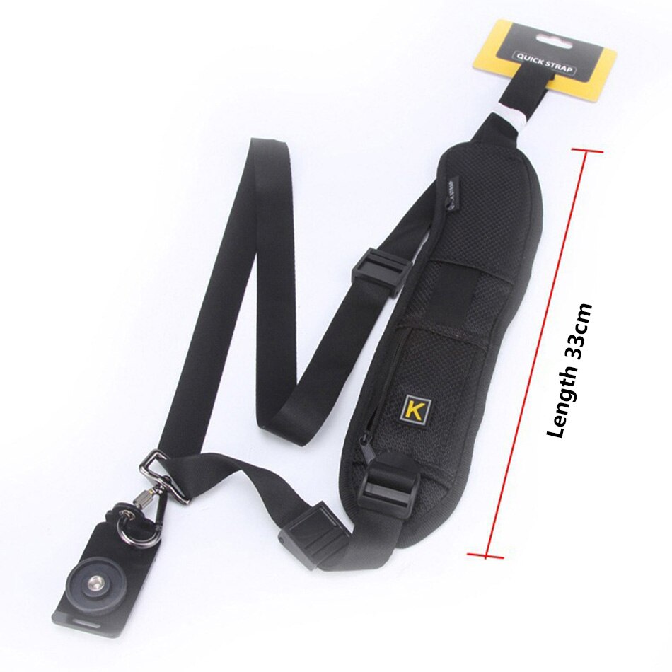 Schouderriem met 1/4 inch Schroef Plaat voor Canon Nikon Sony SDLR Camera Draagriem voor SLR camera Fotografie Schieten