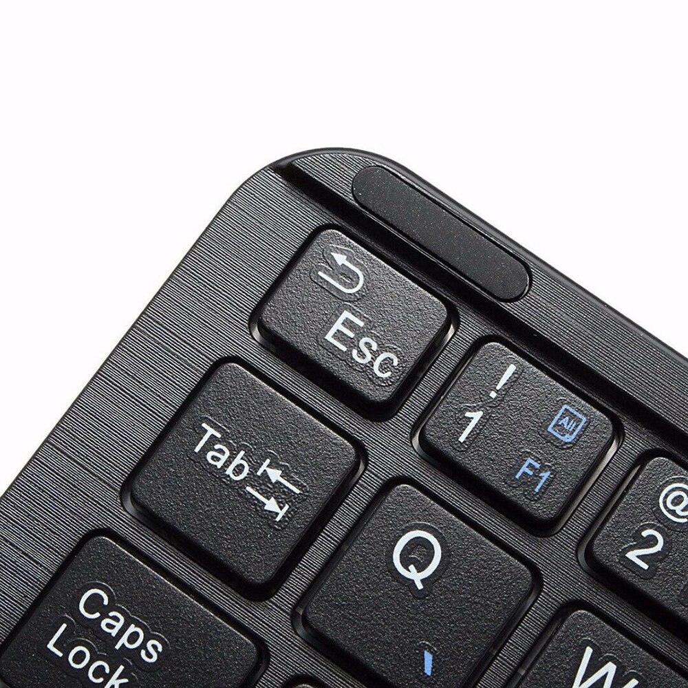 10- zoll-universal-mini-bluetooth-tastatur für ipad und smartphone, wiederaufladbare kabellose tastatur mit touchboard für ios, android und windows