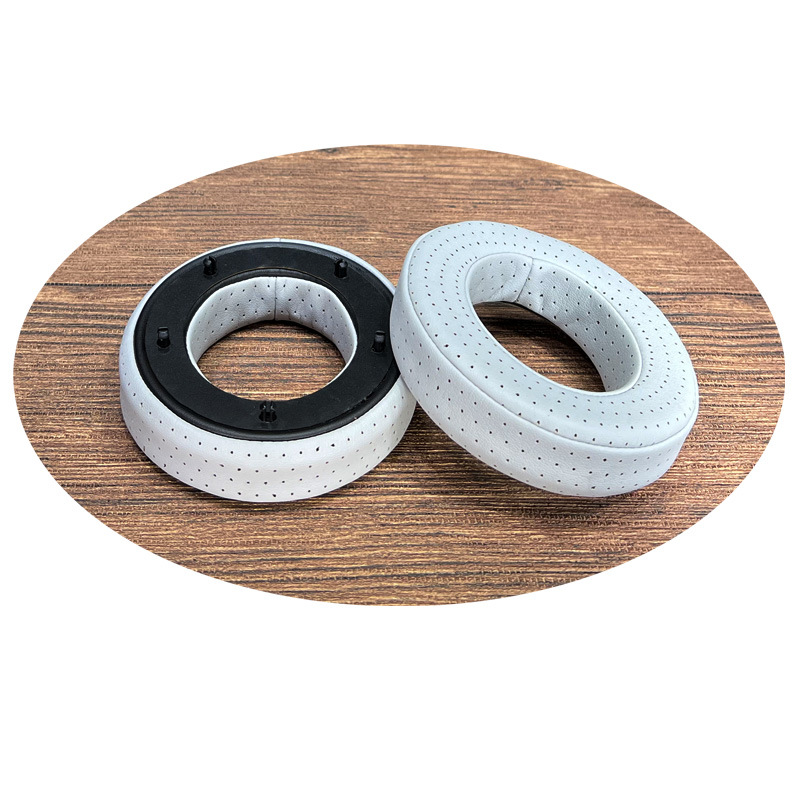 Almohadillas para auriculares Focal Clear Elear Elegia Elex Stellia Utopia, almohadillas para los oídos de piel de oveja, reemplazo cómodo: S / Gris oscuro