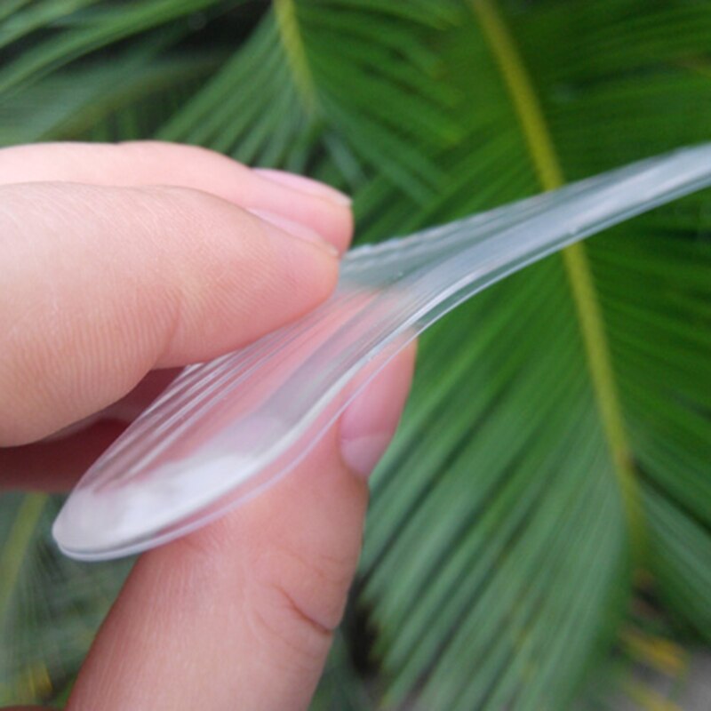 1 paar onzichtbare siliconen stickers voor hiel, transparante schoeninlegzolen, zelfklevende voetverzorging