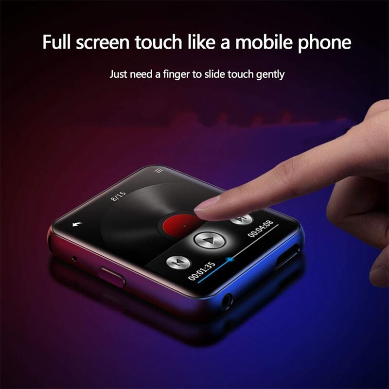 BENJIE X1-reproductor MP3 Sn, con E-Book, HiFi, 8G, Bluetooth