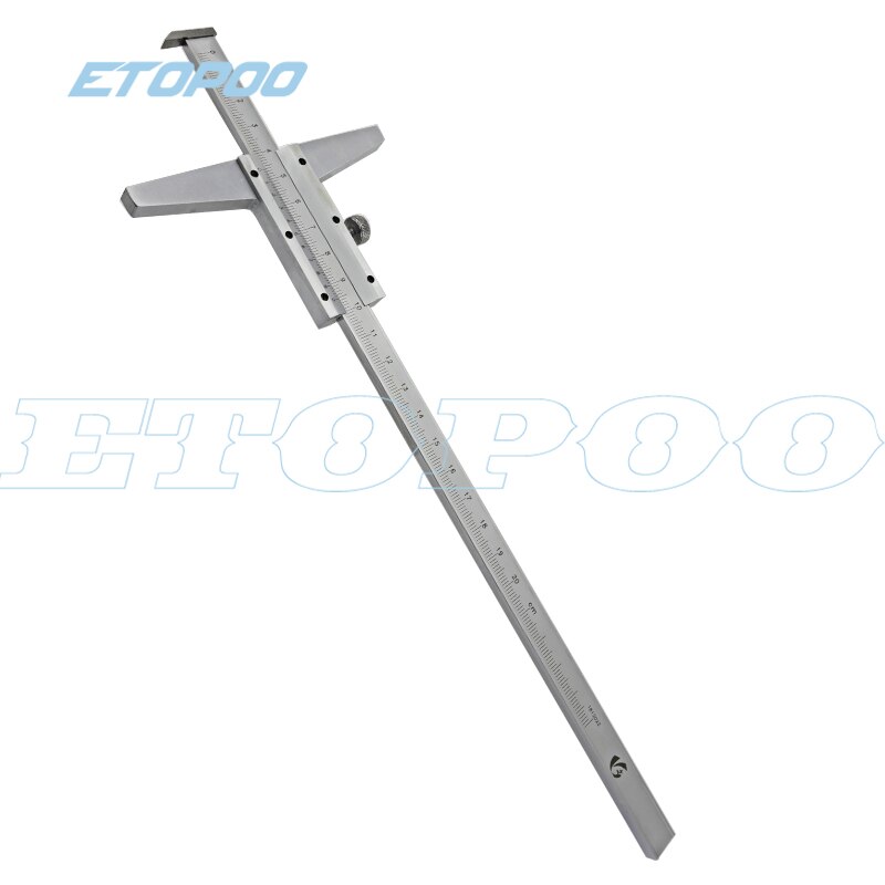 With hook Vernier Depth Gauge 200mm 8inch 0.02mm Depth Caliper Micrometer Measuring Tools Vernier Caliper depth measuring tool