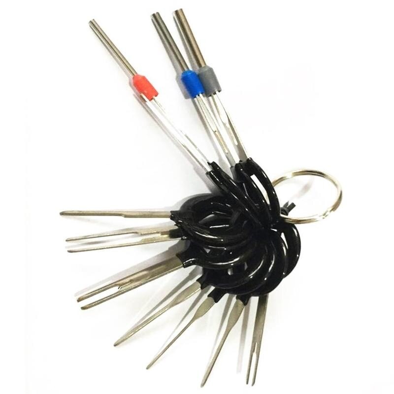 1 Set Terminal Ejector Kit Car Terminal Removal Kit Connector Wiring Repair Ejector Crimp Tools Kit Terminal B4N3