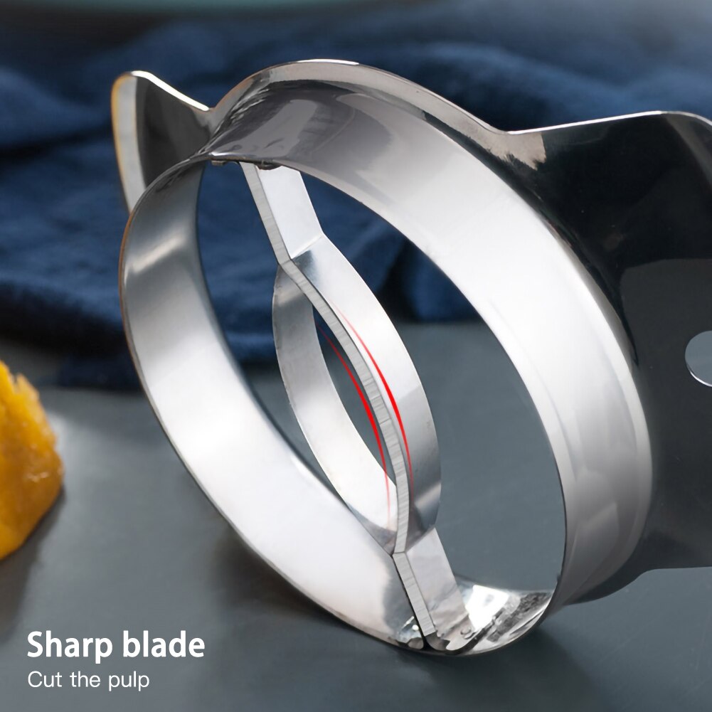Mango Cutter Kitchen Gadgets Stainless Fruit Core Seed Remover Chopper Mango Cutter Pitter Kitchen Tool Kitchen Accessories