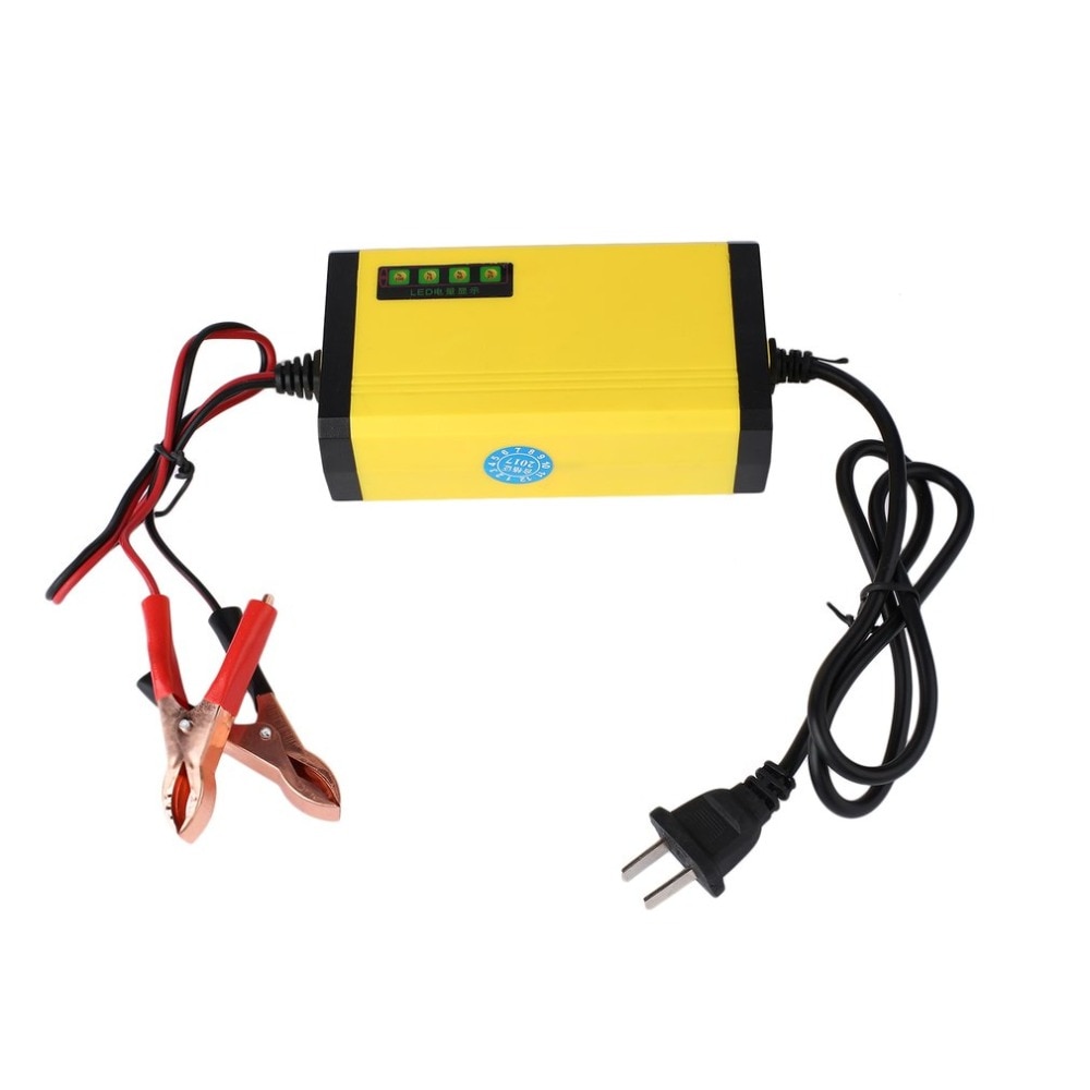 12V 2A Full Automatic Car Battery Charger Intelligent Fast Power Charging Pulse Repair Chargers Wet Dry Lead Acid Battery-charge