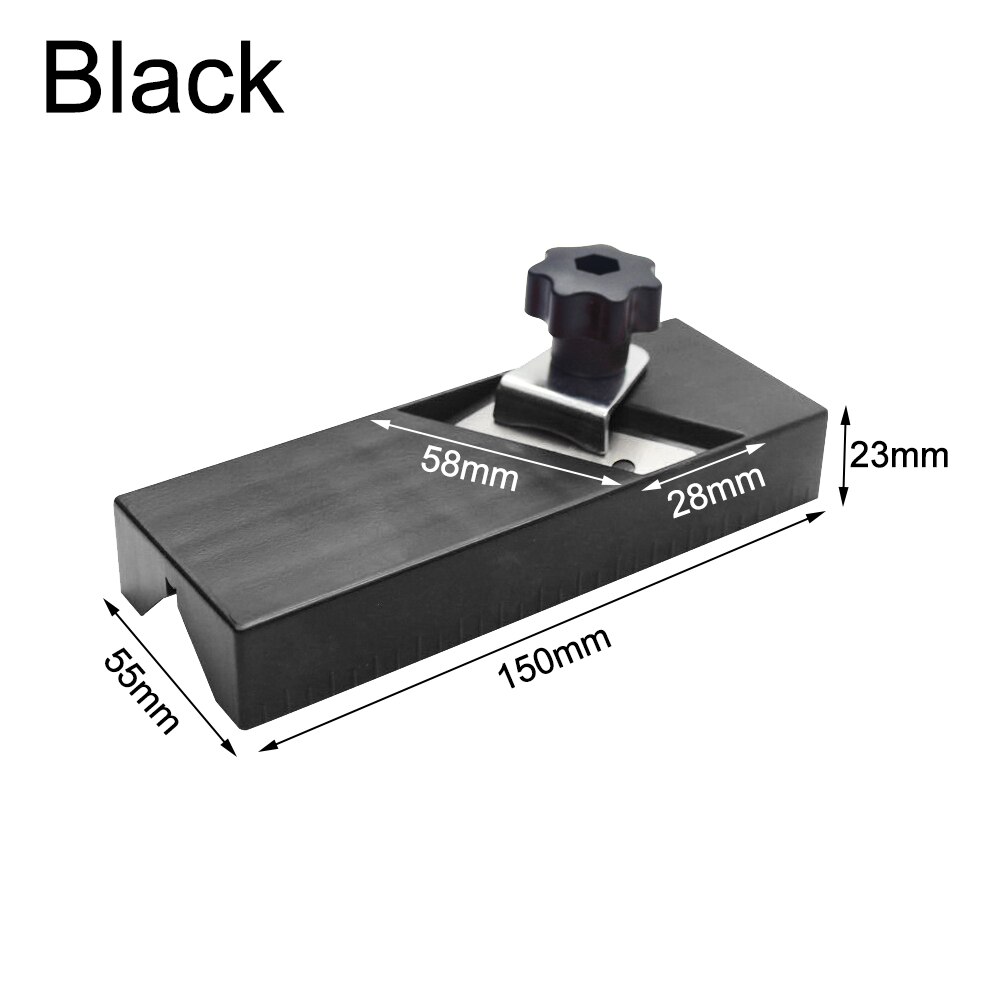 Mini Wood Hand Planer Woodworking DIY Chamfering Tool Trimming Planer 45 Degree Angle Corner Shaving Woodcraft Deburring Tool: Type B Black
