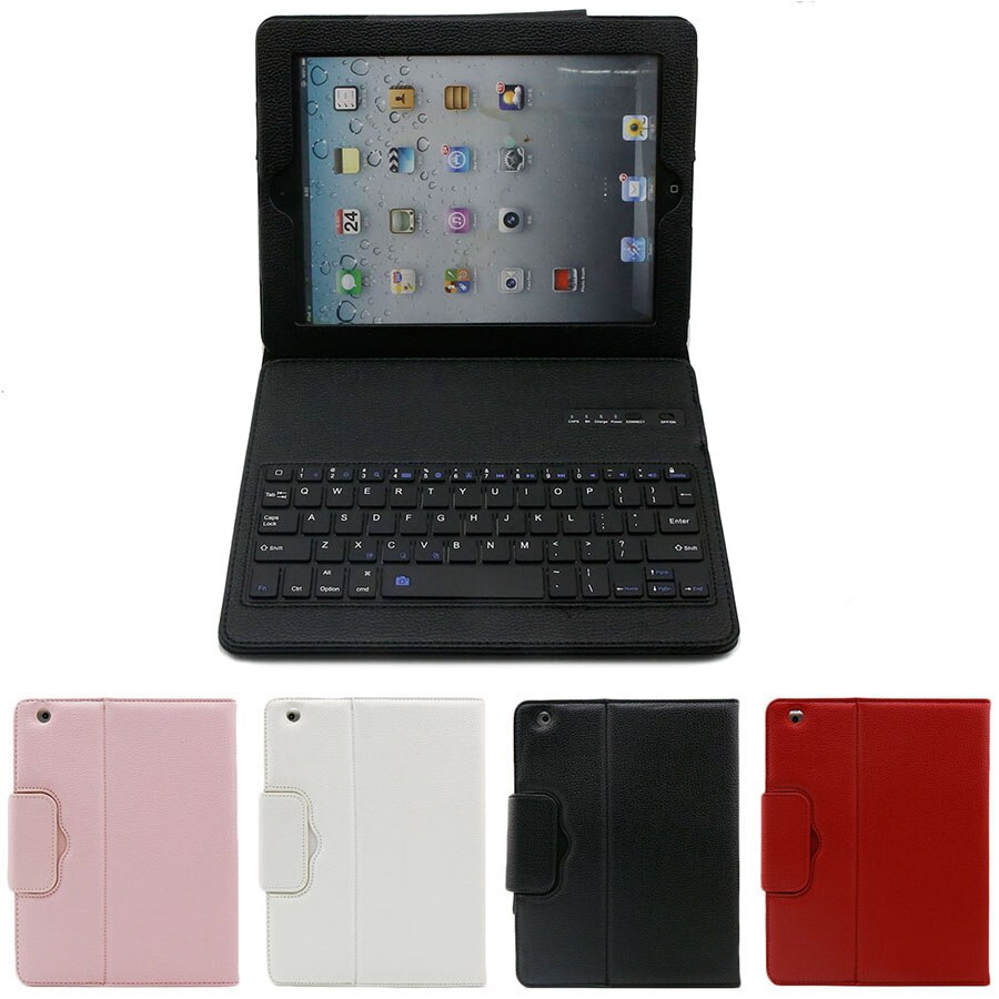 Étui à clavier Bluetooth pour iPad 9.7 Air 2 Air 1, support en cuir, housse de tablette sans fil, étui pour iPad Pro 9.7