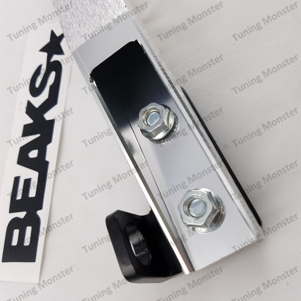 Tuning Monster Aluminum Rear Frame Lower Tie Bar Fit For Honda Civic EK 96-00 with BEAKS Sticker