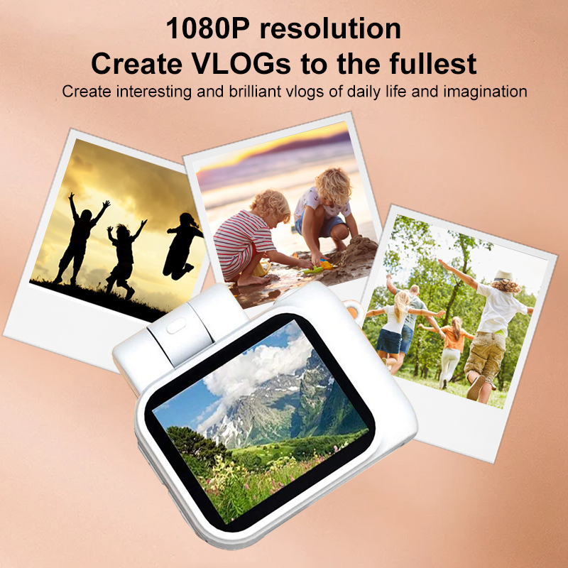 Y4000 Mini Camera With Screen HD 1080p With Flash Lamp And Battery Dock Portable Retro Ultra Compact Mini Camera Video Recorder