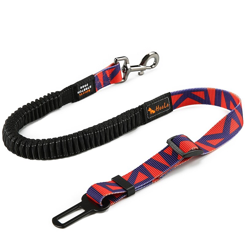 Cawayi Kennel Verstelbare Pet Kat Hond Auto Veiligheid Seat Belt Pet Terughoudendheid Lead Leash Reizen Elastische Clip Auto Veiligheid Harnas