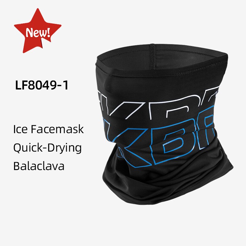 ROCKBROS Cycling Absorb Sweat Riding Scarf Bike Summer Bandana Face Scarf Neck Gaiter Bicycle Sun Protection Sport Face Mask: LF8049-1