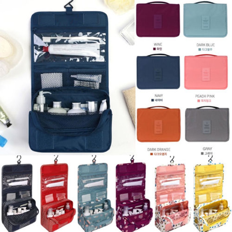 Osmetic Organizer Bag Opknoping Reizen Camping Make Toiletartikelen Badkamer Wassen Kit