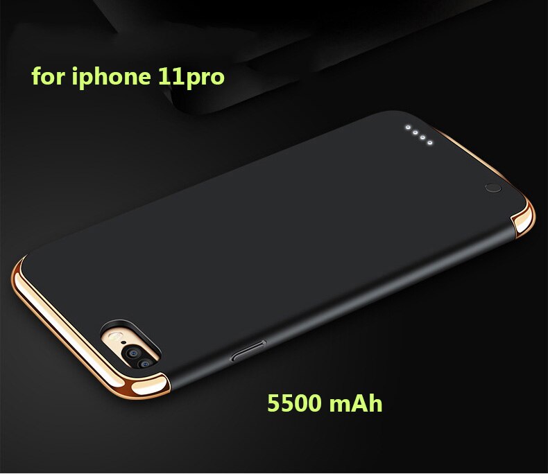 Ładowarka etui do iPhone 6 6S 7 8 7P 8P 11Pro 12Pro Max uniwersalna przenośna ładowarka banku mocy 5500mAh do 6000mAh: for iphone 11pro