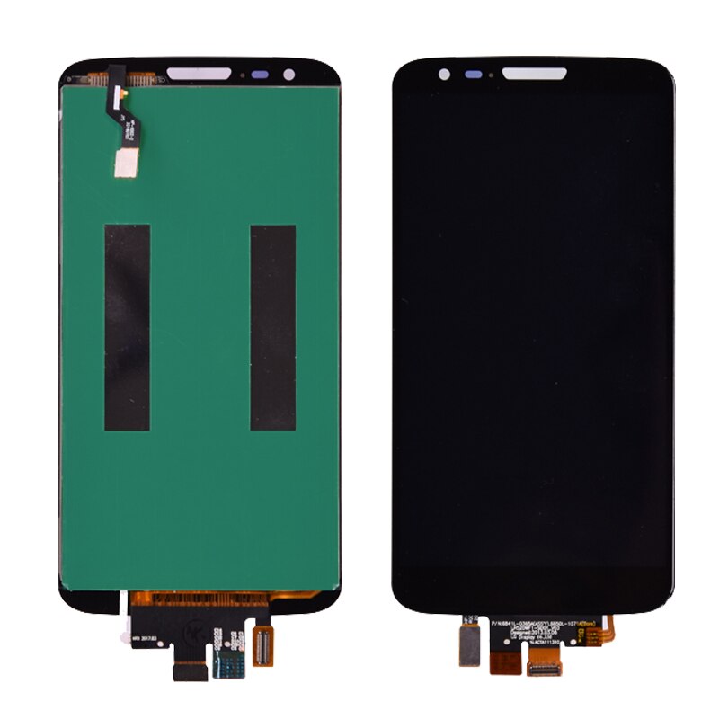 For LG G2 D802 LCD Display Touch screen + Digitizer Assembly with frame Black and white lcd without frame for G2 D802